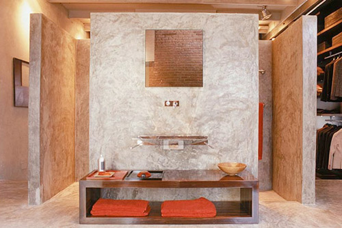 Salle de bain du loft 