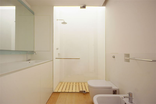 photo de la salle de bain du loft