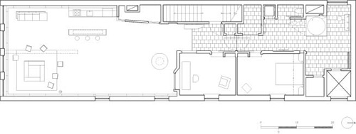 plan du loft à new york