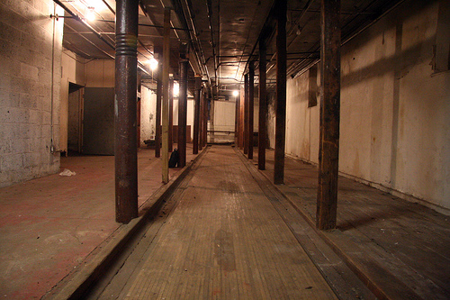 loft dans un ancien bowling