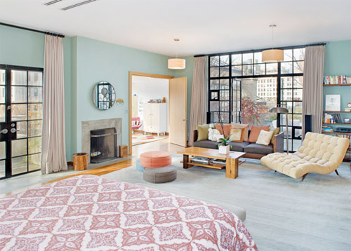 photo de la chambre du loft