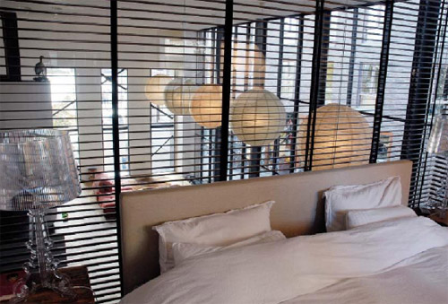 chambre du loft à Amsterdam