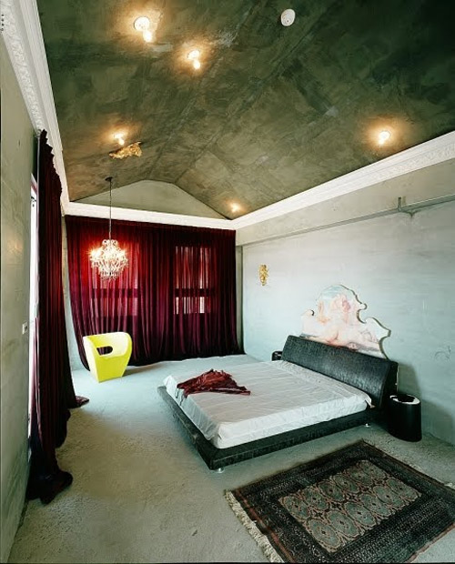 chambre d'un loft à taiwan