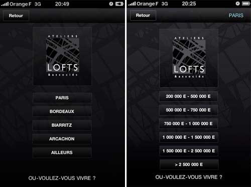 immobilier iphone
