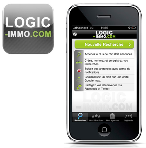 logic immo sur iphone