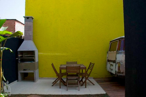 jardin de la maison