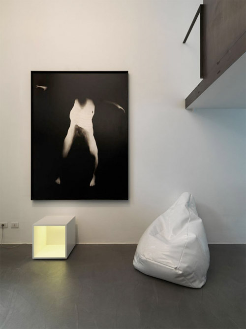 loft blanc et gris