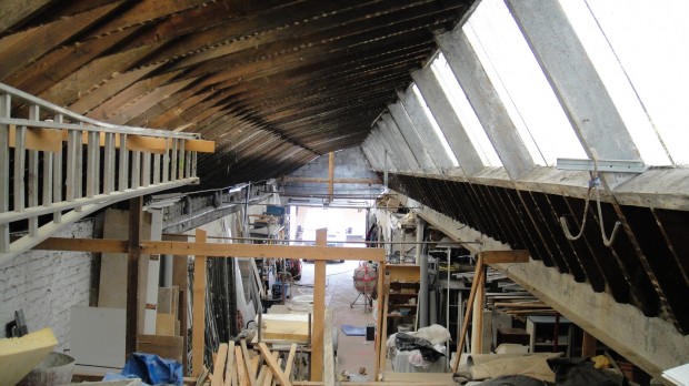 Usine avec Shed