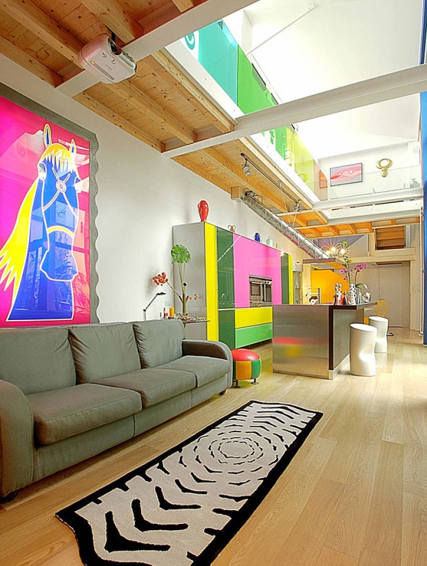 loft coloré