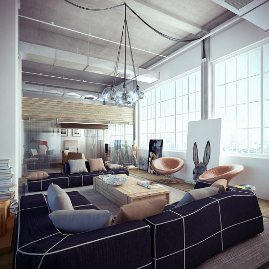 Loft par le studio d'architecture Ando-Studio