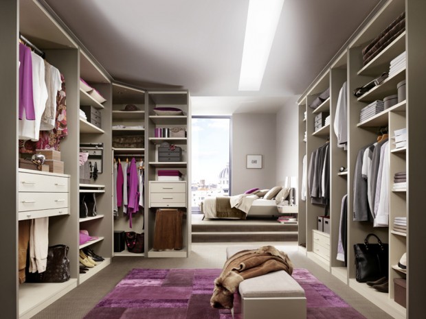 Chambre avec dressing et salle de bain en ides - - Designmag