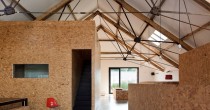 Ochre Barn, grange transformée en loft