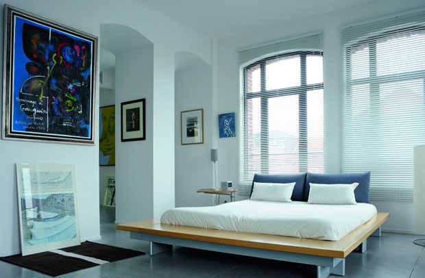 Chambre du loft à Lille