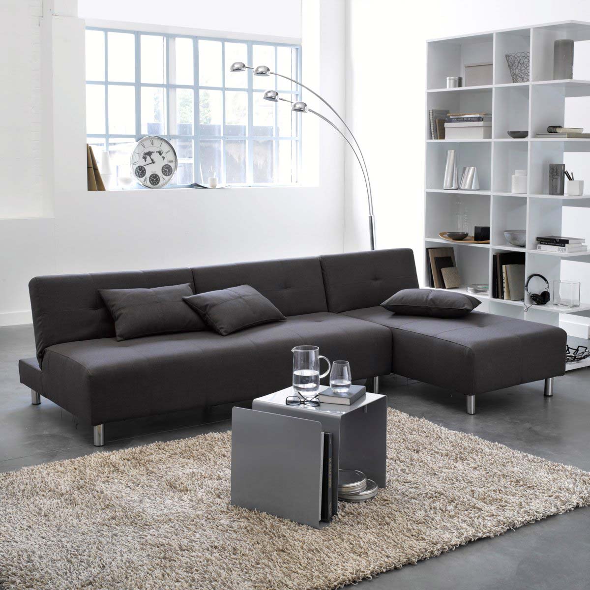 Idee deco chambre noir blanc gris: idees deco chambre coucher ...