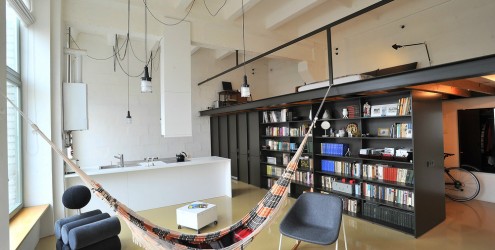 Hamac dans un loft