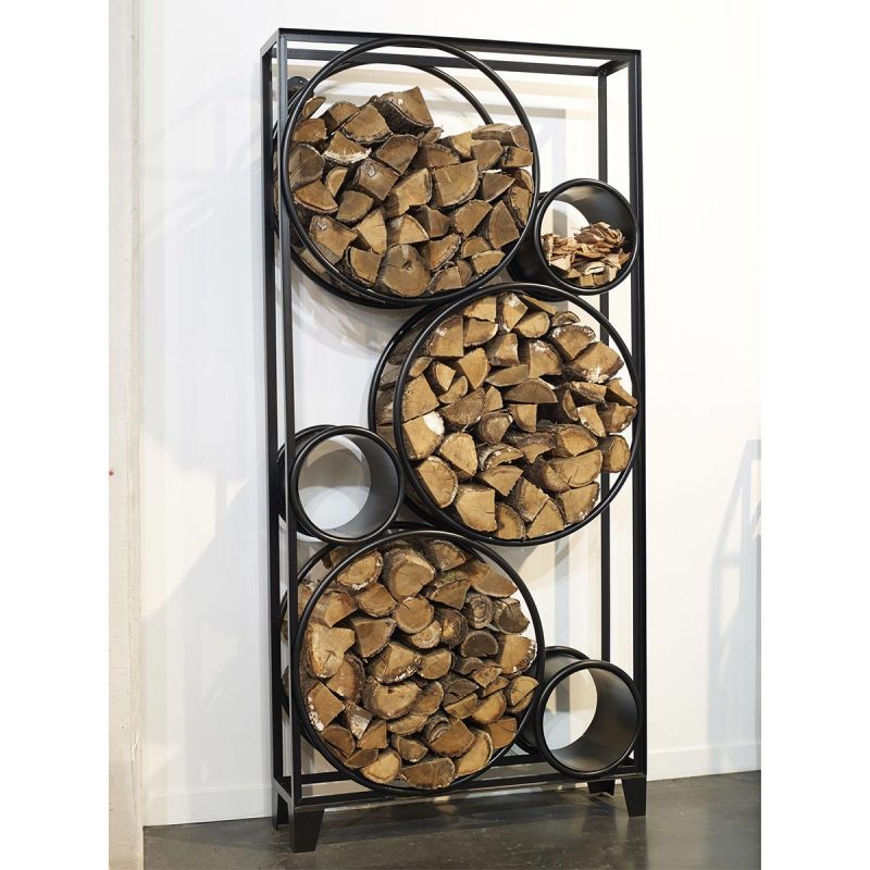 24 idées déco pour ranger les bûches
