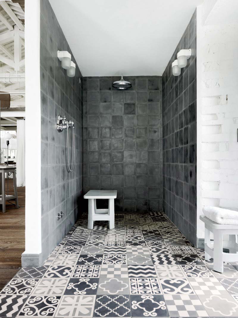 36 idées déco avec des motifs carreaux de ciment