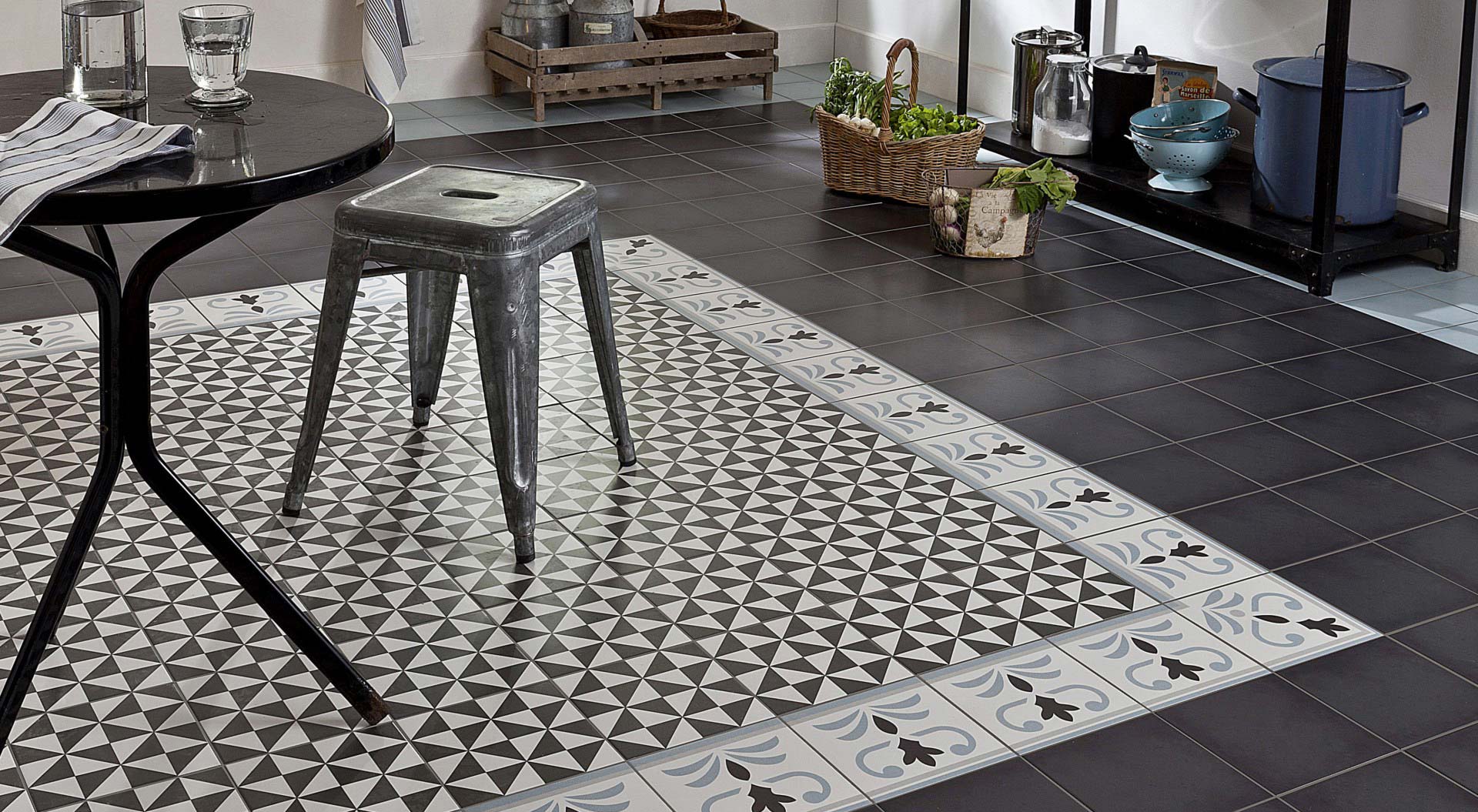 36 idées déco avec des motifs carreaux de ciment