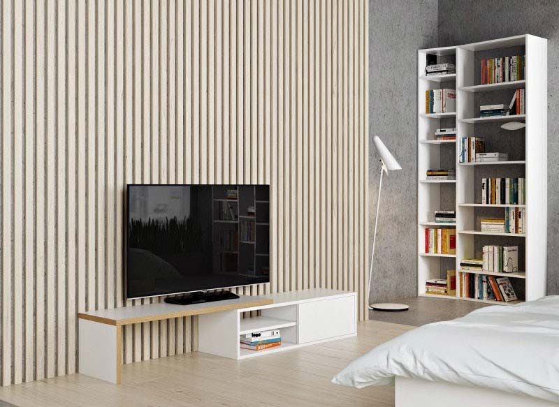 Meuble Blanc Et Bois 203 52 id 233 es d 233 co de meuble tv Meuble Blanc Et Bois 203 52 id 233 es d 233 co de meuble tv