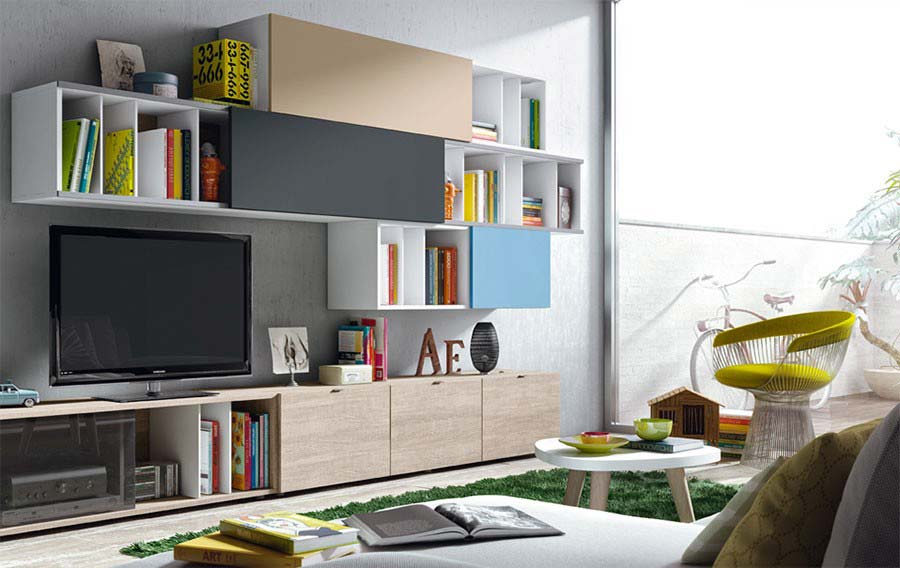 Alida Meuble Tv Mural : Meuble Tv Mural Avec Rangements Fermés Alida Meuble Tv Mural : Meuble Tv Mural Avec Rangements Fermés