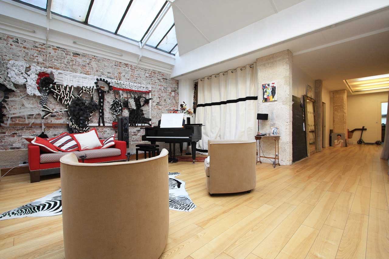 Loft avec verrière paris 10