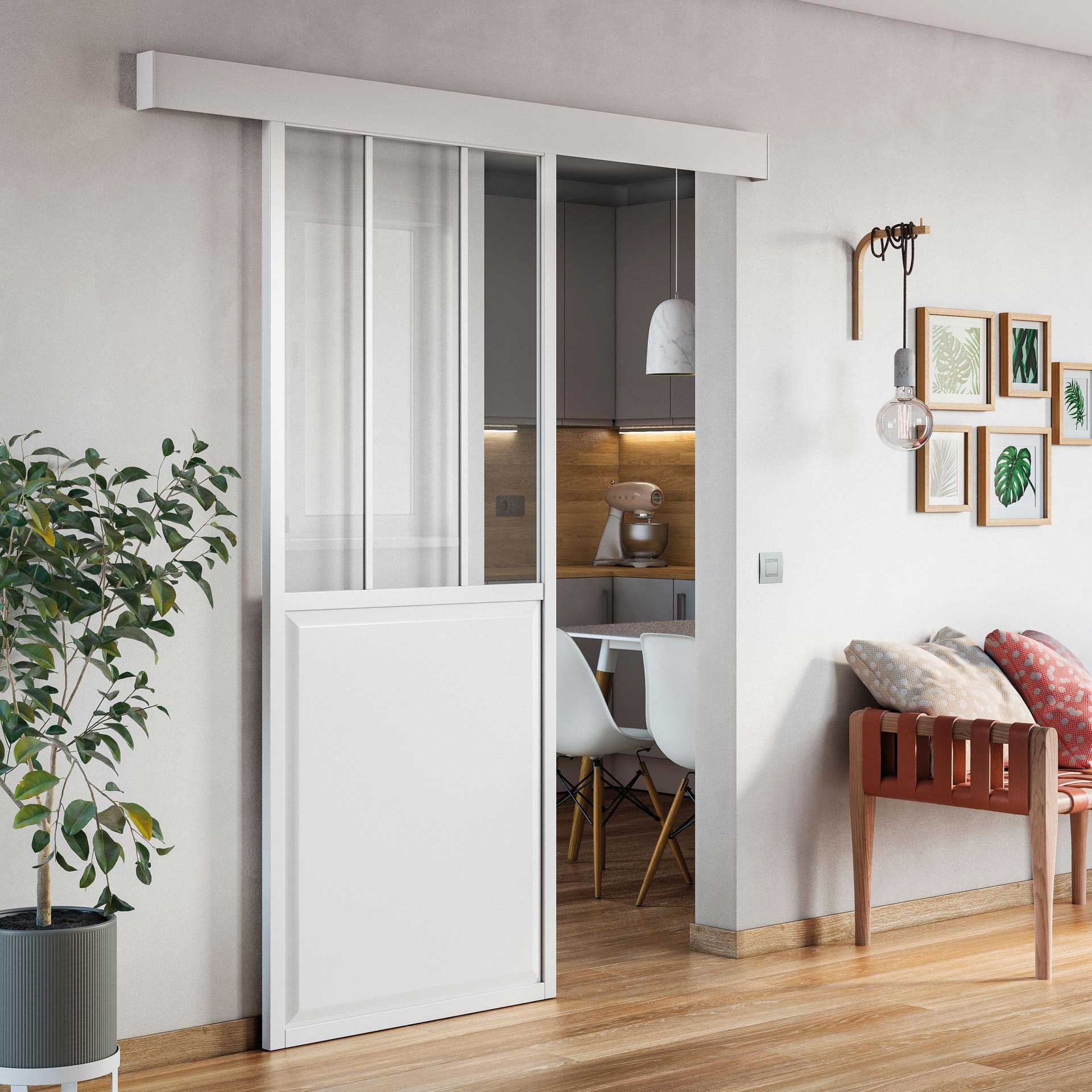 Porte coulissante 33 idées originales et astucieuses