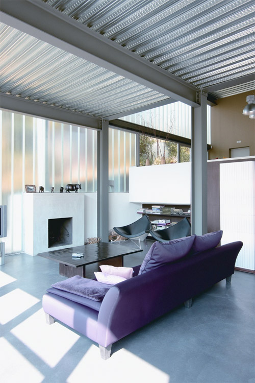 cheminée design