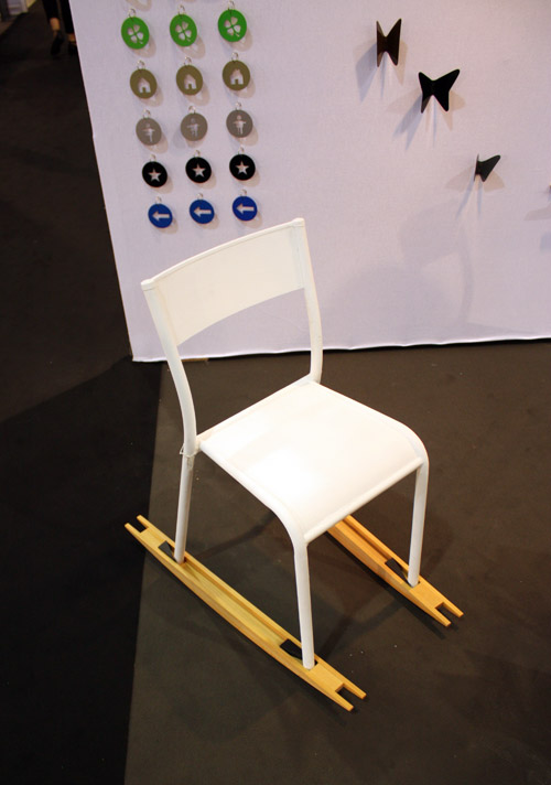 chaise à bascule