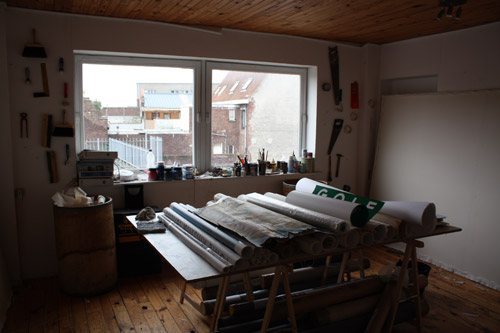 atelier d'artiste