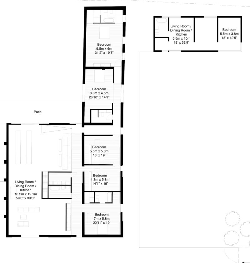 Plan du loft