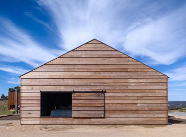 Maison avec bardage bois