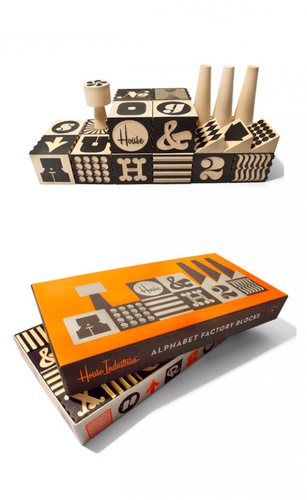 Alphabet Factory Blocks