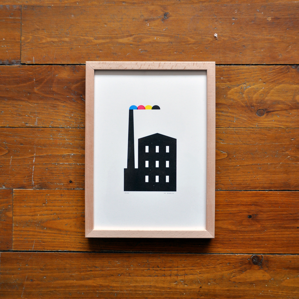 Affiche usine