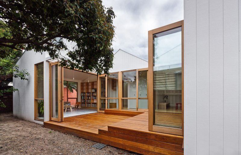 Maison avec extension esprit loft