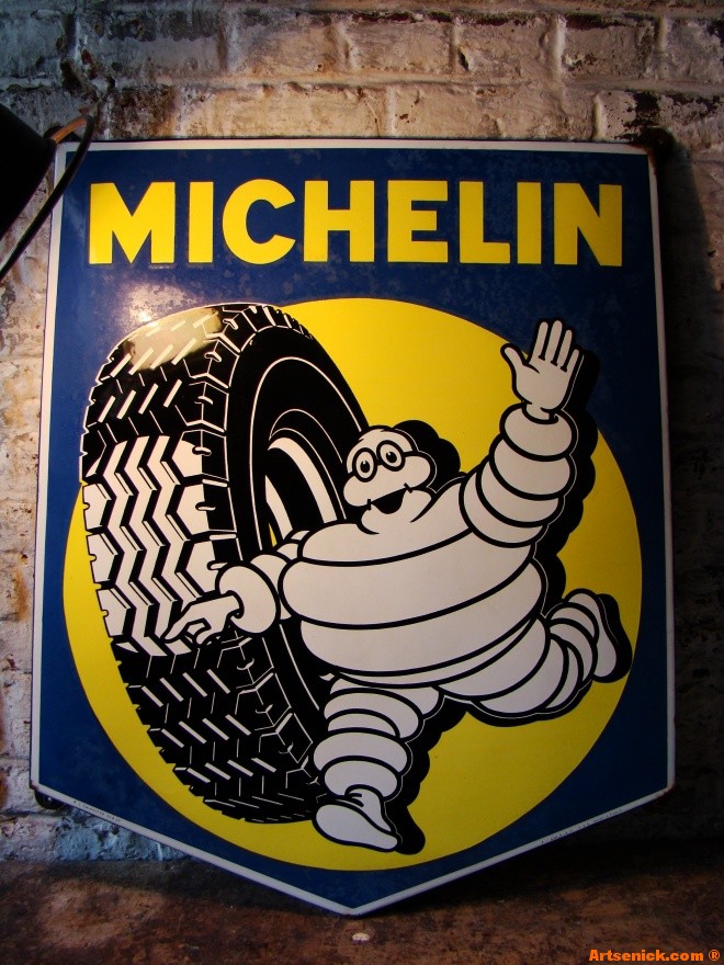 Plaque Michelin ancienne