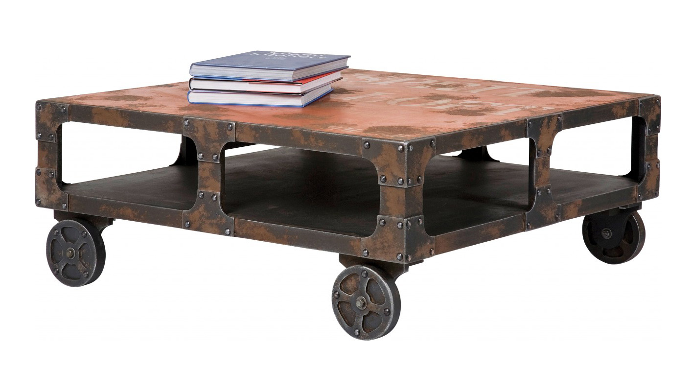 Table basse industrielle