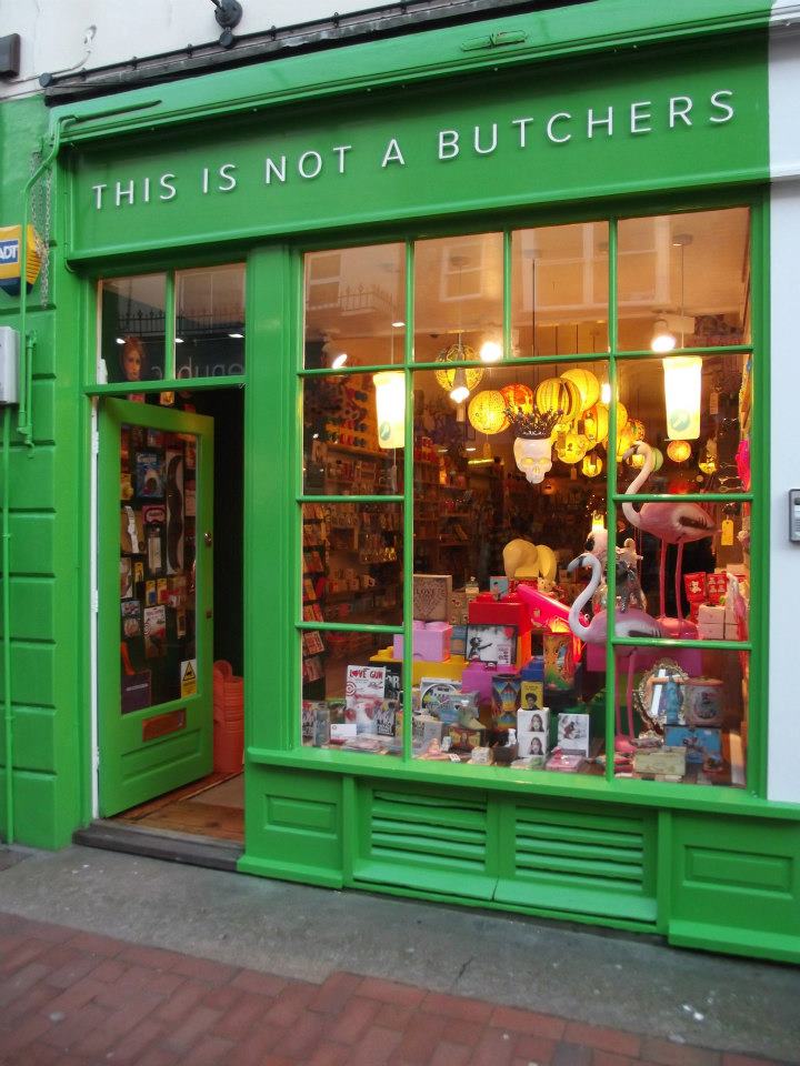 This is not a butchers à Brighton
