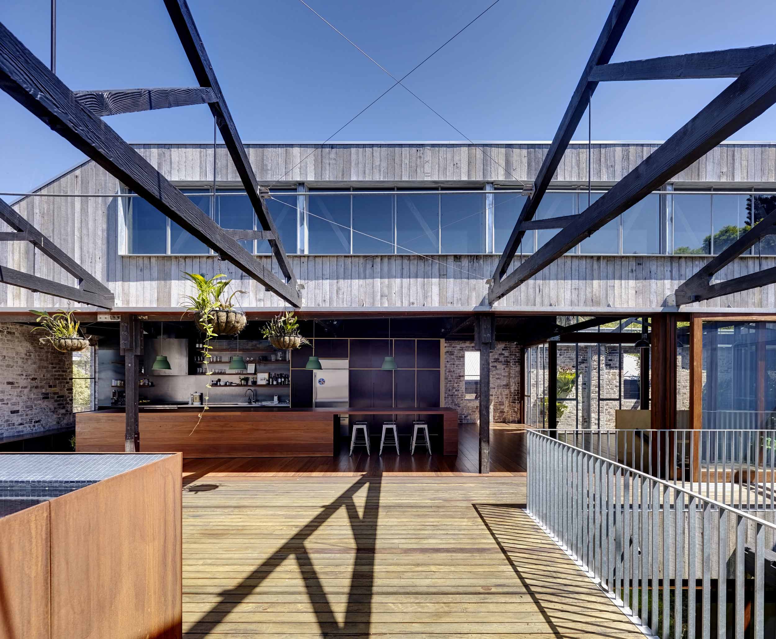 Loft avec terrasse