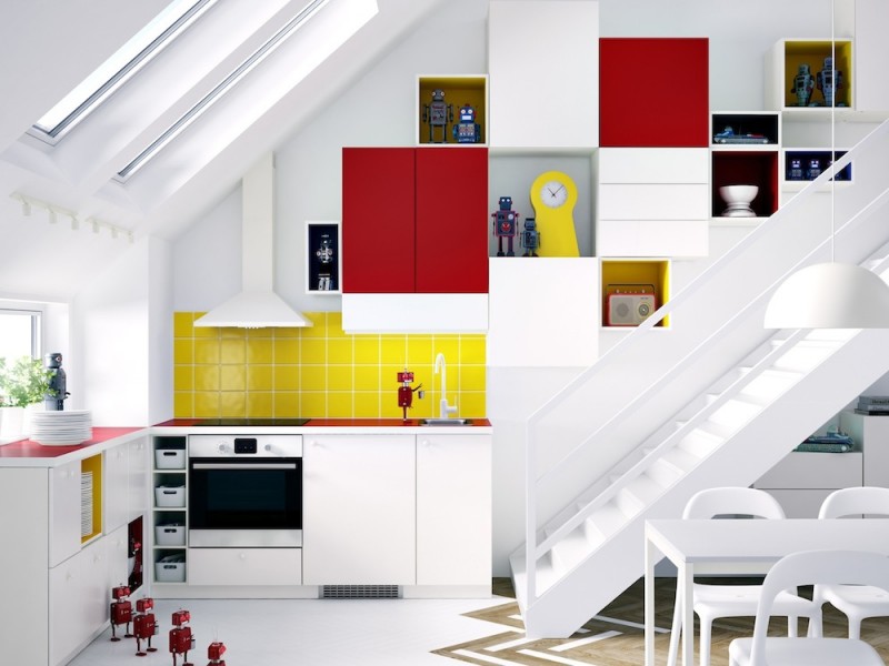 Cuisine Ikea Metod avec façades VEDDINGE et TUTEMO