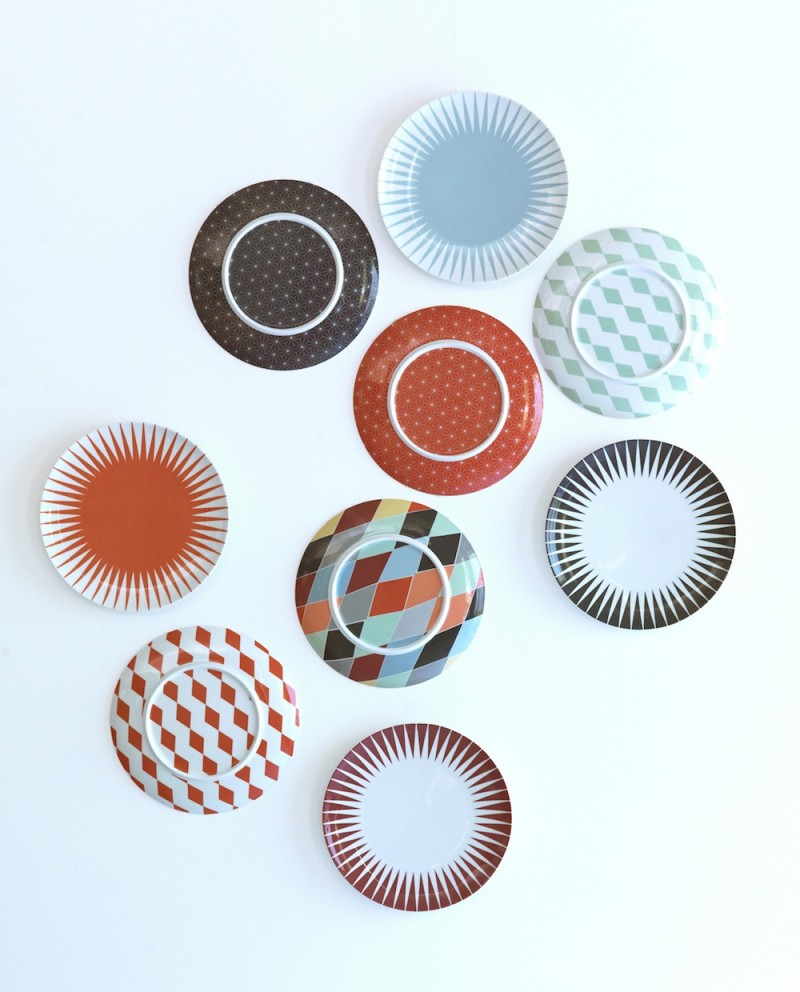 Assiettes deco scandinave Ikea Brakig