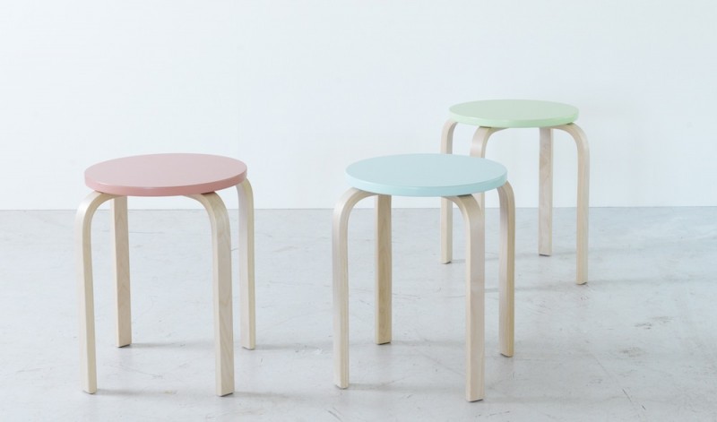 Tabourets deco scandinave Ikea Brakig