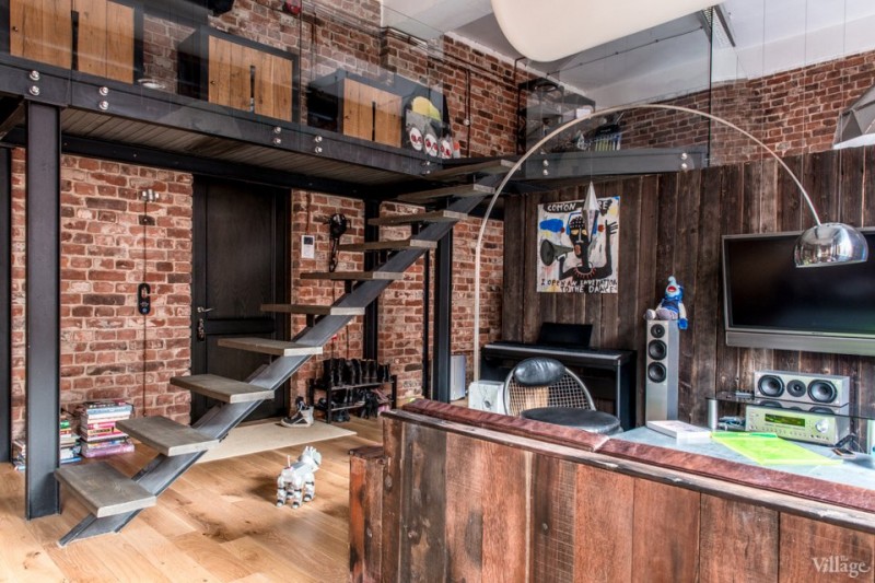 Loft industrielle et moderne