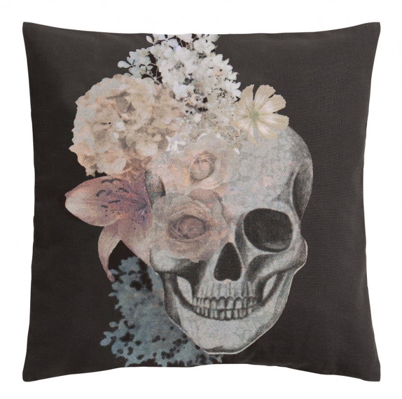 Coussin tête de mort