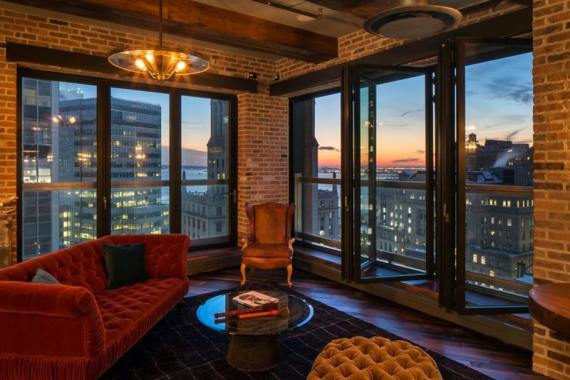 Loft avec vue sur New York
