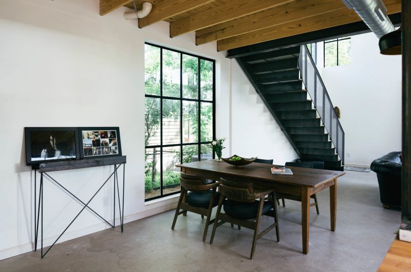 Fenêtre en métal type loft