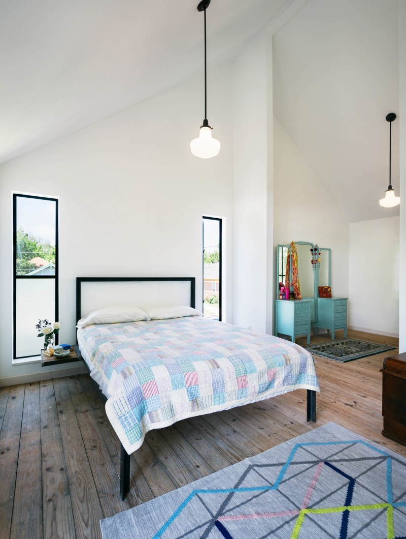 Chambre aménagée dans les combles