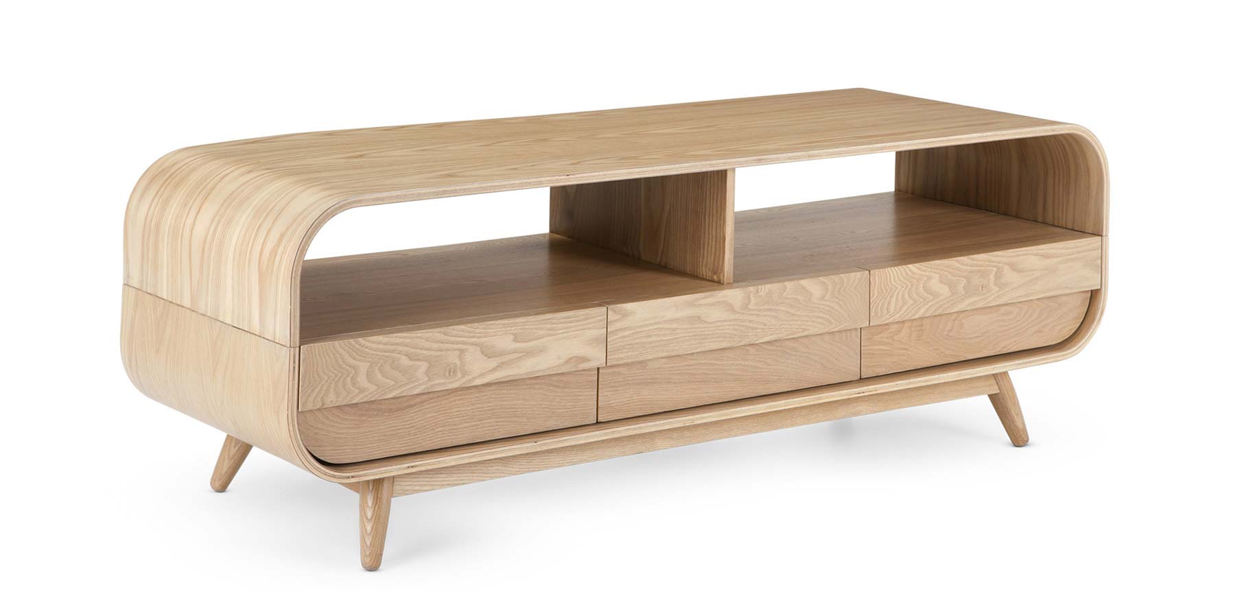 Meuble TV bois naturel
