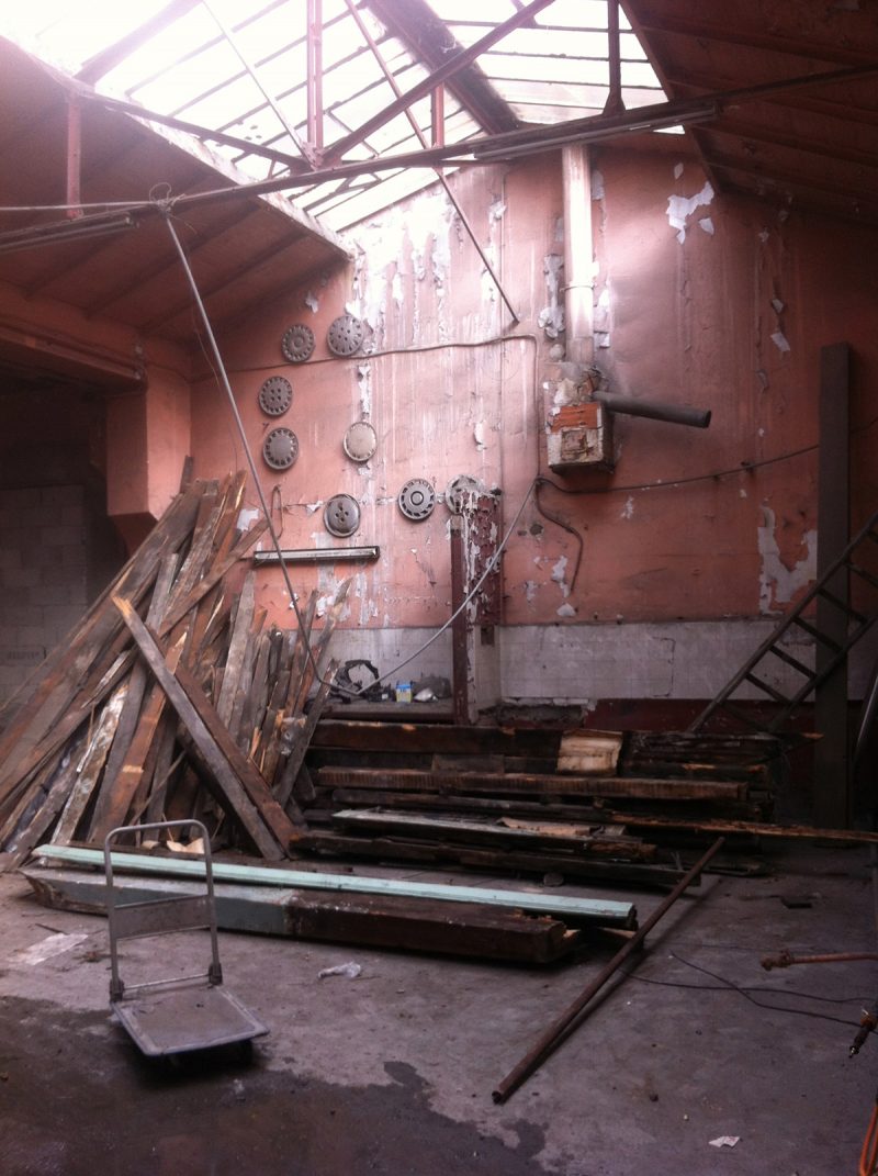 Le loft avant les travaux de rénovation