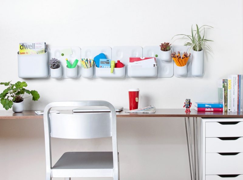 13 DIY pour fabriquer un organiseur mural de bureau