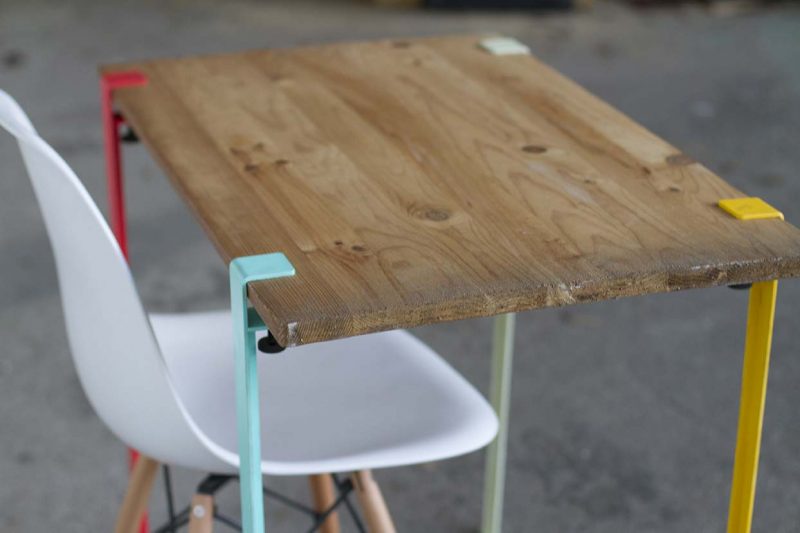 Treteaux 39 Idees Deco Pour Creer Une Table Ou Un Bureau